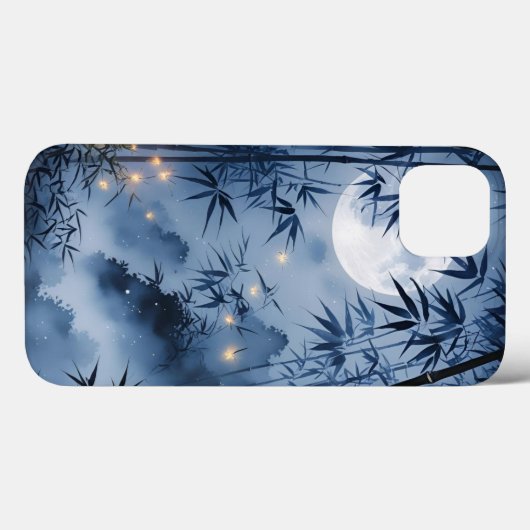 Moonlit Bamboo Reverie Case-Mate iPhone Case (Achterkant (horizontaal))