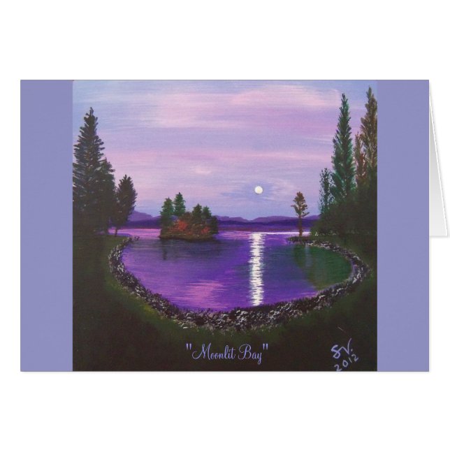 Moonlit Bay (Voorkant Horizontaal)