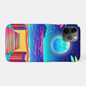 Moonlit Beach kleuren Case-Mate iPhone Case (Achterkant (horizontaal))
