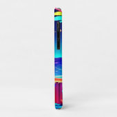 Moonlit Beach kleuren Case-Mate iPhone Case (Achterkant/links)