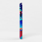 Moonlit Beach kleuren Case-Mate iPhone Case (Achterkant/rechts)