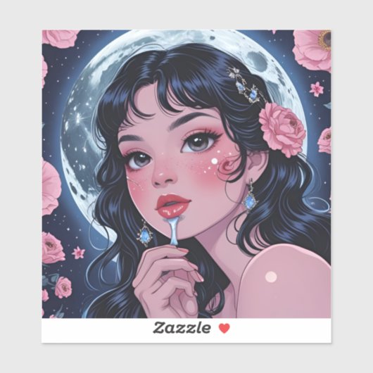 Moonlit Beauty Sticker (Vel)