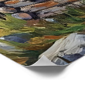 Moonlit Belief: Bigfoot's Cabin Companion Poster (Hoek)