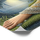 Moonlit Betovering in het Mystic Forest20x16 Poster (Hoek)