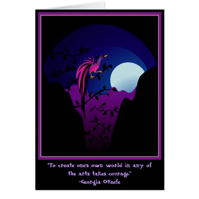 Moonlit Bird of Paradise (Voorkant)