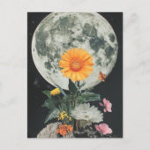 Moonlit bloeit over rustieke charme (2) briefkaart (Voorkant)