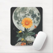 Moonlit bloeit over rustieke charme (2) muismat (Met muis)