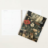 Moonlit bloeit over rustieke charme planner (Display)