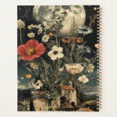 Moonlit bloeit over rustieke charme planner (Achterkant)