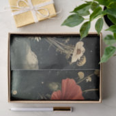 Moonlit bloeit over rustieke charme tissuepapier (Geschenk)