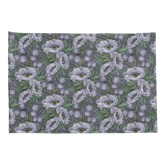 Moonlit Bloom Pillow Hoesjes Kussensloop (Achterkant-Rechts)