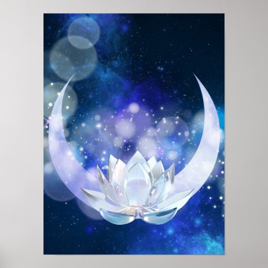 Moonlit Bloom Poster (Voorkant)