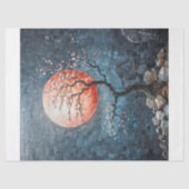 Moonlit Blossom Decoupage Tissuepapier (Voorkant)