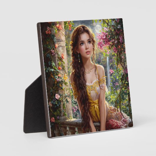 Moonlit Blossom Maiden Fotoplaat (Voorkant)