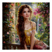 Moonlit Blossom Maiden Perfect Poster (Voorkant)