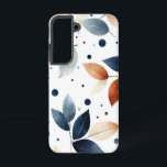 Moonlit Blossoms Samsung Galaxy Hoesje<br><div class="desc">Een verticale spray van zachte bloemen gedrenkt in maanlicht.</div>