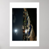 Moonlit Boats Poster (Voorkant)