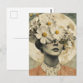  Moonlit - Boho  Elegantie Briefkaart (Voorkant / Achterkant)