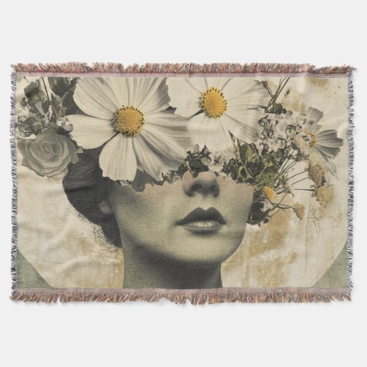 Moonlit - Boho Elegantie Deken (Voorkant)