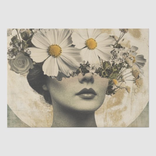  Moonlit - Boho  Elegantie Tissuepapier (Voorkant)