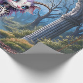 Moonlit Bones – Bewaker van Vergeten Dromen. Cadeaupapier (Hoek)
