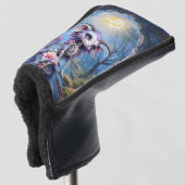 Moonlit Bones – Bewaker van Vergeten Dromen. Golfheadcover (3/4 voorkant)