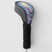 Moonlit Bones – Bewaker van Vergeten Dromen. Golfheadcover (Schuin)