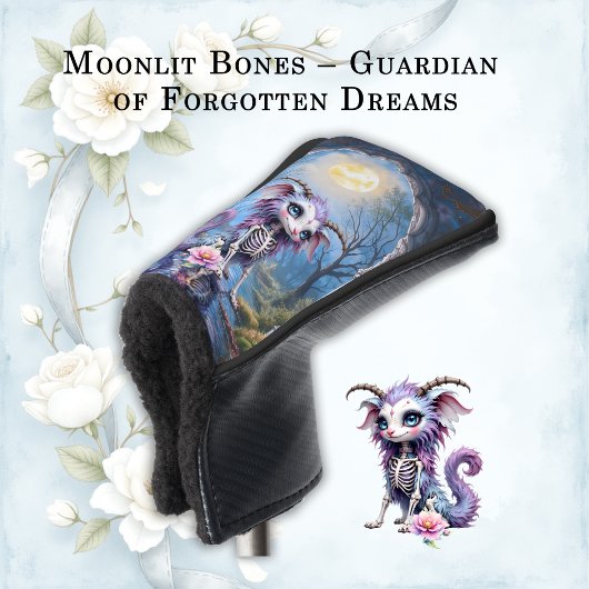 Moonlit Bones – Bewaker van Vergeten Dromen. Golfheadcover