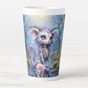Moonlit Bones – Bewaker van Vergeten Dromen. Latte Mok