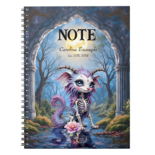 Moonlit Bones – Bewaker van Vergeten Dromen.  Notitieboek