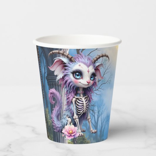 Moonlit Bones – Bewaker van Vergeten Dromen.  Papieren Bekers (Voorkant)