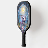 Moonlit Bones – Bewaker van Vergeten Dromen. Pickleball Paddle (Links)