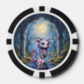 Moonlit Bones – Bewaker van Vergeten Dromen. Poker Chips (Voorkant)