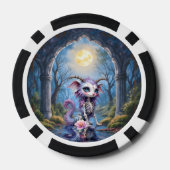 Moonlit Bones – Bewaker van Vergeten Dromen. Poker Chips (Achterkant)