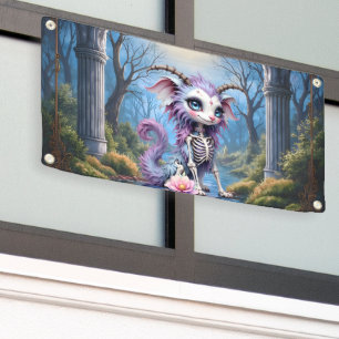 Moonlit Bones – Bewaker van Vergeten Dromen. Spandoek