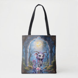 Moonlit Bones – Bewaker van Vergeten Dromen. Tote Bag
