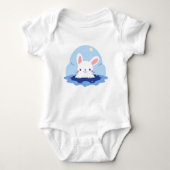 Moonlit Bunny Peek Romper (Voorkant)