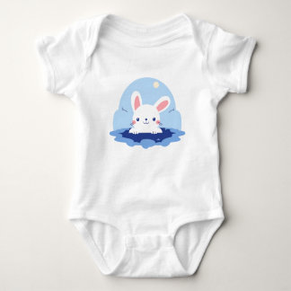Moonlit Bunny Peek Romper