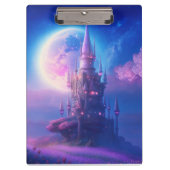 Moonlit Castle dromen Klembord (Voorkant)