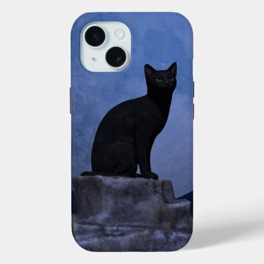 Moonlit Cat Case-Mate iPhone Case (Achterkant)