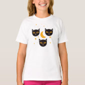 Moonlit Cat T-shirt (Voorkant)