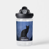 Moonlit Cat Waterfles (Voorkant)
