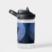 Moonlit Cat Waterfles (Rechts)