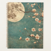 Moonlit Cherry Blossom Serenity Planner (Voorkant)