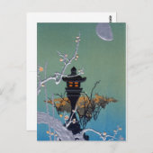 Moonlit Chochin briefkaart reproductie (Voorkant / Achterkant)