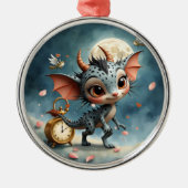 Moonlit Creature Caelum Tickwing  Metalen Ornament (Voorkant)
