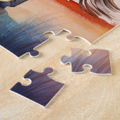 Moonlit Dance Zebras in Love Legpuzzel (Zijkant)