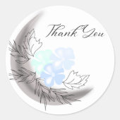 Moonlit Dank u Sticker (Voorkant)