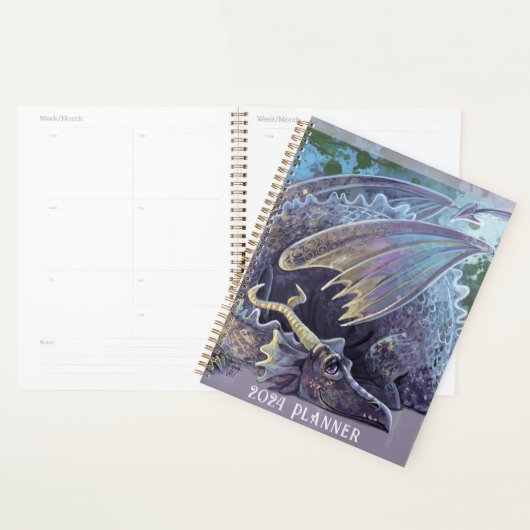 Moonlit Dragon Art Planner (Display)