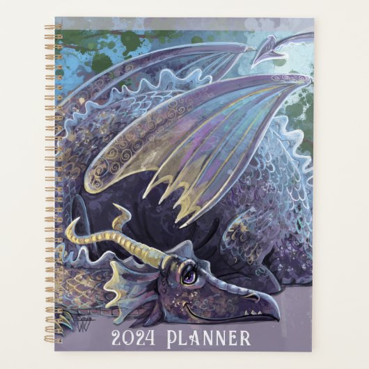 Moonlit Dragon Art Planner (Voorkant)